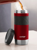 Thermobecher mit gravur Contigo Byron 470ml - Rot