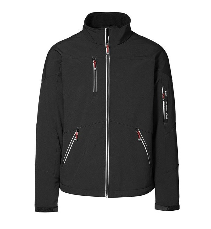 Soft Shell Jacket Contrast Black Black | Limited Edition \ News ...