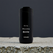 Mug thermique Dr.Bacty Notus 360 ml avec gravure - noir