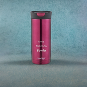 Thermal mug Contigo Huron 470ml with custom inscription - engraved - Vivacious