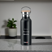 Mug thermique Dr.Bacty Notus 360 ml avec gravure - noir