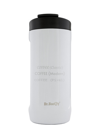 Mug thermique Dr.Bacty Notus 360 ml avec gravure - blanc