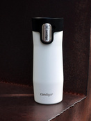 Gobelet isotherme Contigo West Loop 3.0 470ml - Blanc mat