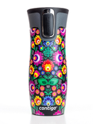 Contigo Mug thermique West Loop 2.0 470ml - Folklore - Noir mat