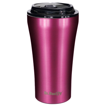 Kubek termiczny do kawy z powłoką ceramiczną Dr.Bacty Apollo - 227 ml - czerwony - Z twoim grawerem