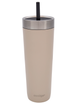 Taza térmica con paja  Luxe Tumbler 720ml con grabado - Brown Sugar