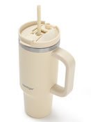 Thermal water mug with engraving Contigo Streeterville Tumbler 1200 ml - Oatmilk