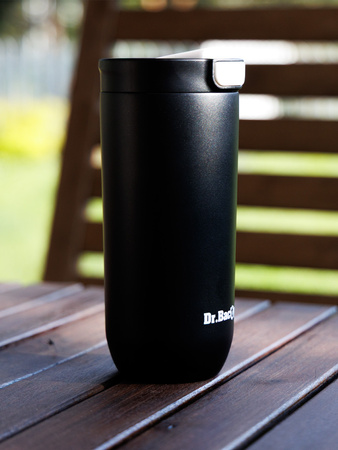 Dr. Bacty Atlas 540 ml Engraved Thermal Mug - Black