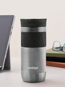 Mug isotherme Contigo Byron 2.0 470ml - Stainless Steel
