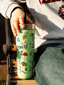 Mug thermique avec paille Contigo Luxe Tumbler 720ml - Summer - Cucumber