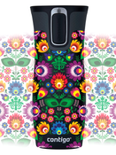 Taza térmica Contigo West Loop 2.0 470ml - Folklore - Negro Mate