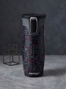 Thermobecher Contigo West Loop 470 ml schwarz - Electric