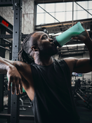 Contigo Shake&Go 2.0 shaker de protéines/nutrition 820 ml - bleu