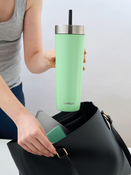 Taza térmica con paja Contigo Luxe Tumbler 720ml - Cucumber