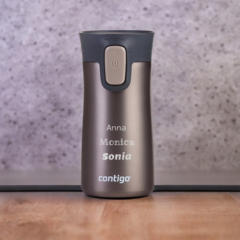 Thermobecher mit gravur Contigo Pinnacle 300ml - Latte