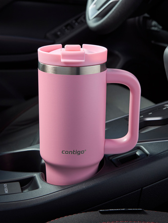 Thermal water mug with engraving Contigo Streeterville Tumbler 1200 ml - Strawberry Cream