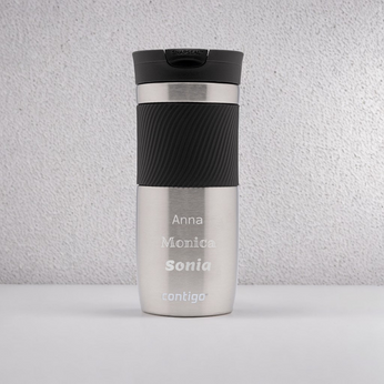 Thermobecher mit gravur Contigo Byron 470ml - Stainless Steel