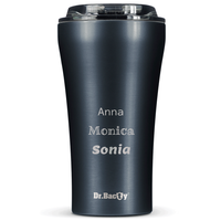 Dr.Bacty Apollo 2.0 keramikbeschichteter Kaffeebecher 360 ml - Gunmetal