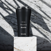Kubek termiczny do kawy z powłoką ceramiczną Dr.Bacty Apollo - 227 ml - czerwony - Z twoim grawerem