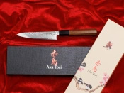 Aka Tori Damaszener-Allzweckmesser 5" mit Gravur - Tokyo Hammer