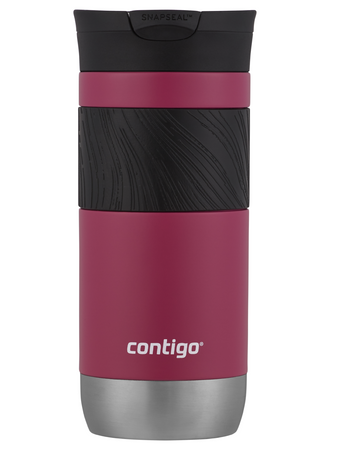 Contigo Byron 2.0 thermal mug with engraving 470ml - Pink matt