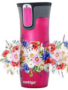 Thermal Mug Contigo West Loop 2.0 470 ml - Polish meadow