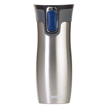 Contigo West Loop 2.0 thermal mug 470ml - Electric - Steel 