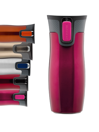 Mug isotherme Contigo West Loop 2.0 470ml - Framboise - Cheval