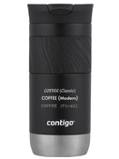 Mug thermique Contigo Byron 2.0 470ml avec gravure - Noir brillant