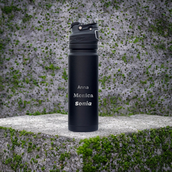 Contigo Free Flow Mouthpiece Thermos 700ml - Noir - Avec votre gravure