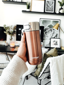 Tasse personnalisée thermiqnue Contigo Luxe Autoseal 360 ml - Cuivre
