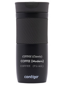 Tasse personnalisée thermiqnue Contigo Byron 470ml - Noir mat