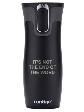 Thermobecher Contigo West Loop 470 ml schwarz - The Word