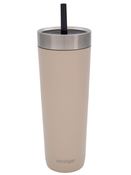 Taza térmica con paja  Luxe Tumbler 720ml con grabado - Brown Sugar