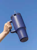 Taza térmica con pajita Contigo Streeterville Tumbler 1200 ml - Indigo