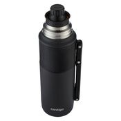 Kaffeethermoskanne / Teethermoskanne Contigo 740 ml - Matt Schwarz - Mit Ihrer Gravur