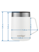Tasse personnalisée thermiqnue Contigo Streeterville 420 ml - Bleu