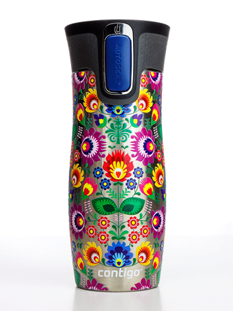 Taza térmica Contigo West Loop 2.0 470ml - Folklore - Acero 