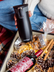Personalisierbarer thermobecher Contigo West Loop 470ml - Schwarz