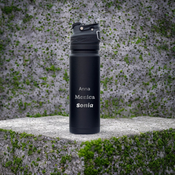 Contigo Free Flow Mouthpiece Thermos 700ml - Noir - Avec votre gravure