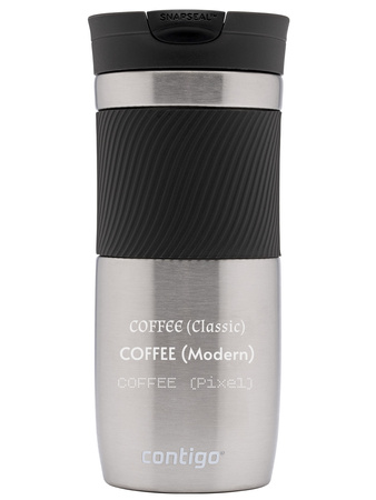 Thermobecher mit gravur Contigo Byron 470ml - Stainless Steel