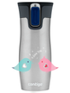 Contigo West Loop 2.0 thermal mug 470ml - Bird love - Steel 