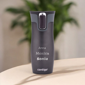 Taza térmica Contigo West Loop 2.0 con inscripción personalizada - grafito