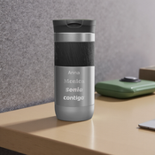 Contigo Byron 2.0 470ml thermal mug with engraving - Stainless Steel