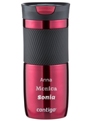 Thermal mug Contigo Byron 470ml  with custom inscription - engraved - Vivaciuous