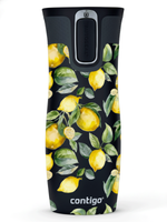 Mug isotherme Contigo West Loop 2.0 470 ml - Lemon - Noir
