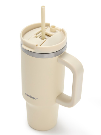 Becher mit Thermalwasser mit Gravur Streeterville Tumbler 800 ml - Oatmilk