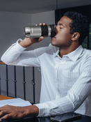 Mug thermique Contigo Byron 2.0 470ml avec gravure - Stainless Steel