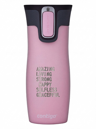 Contigo West Loop 2.0 470ml thermal mug - Millenial pink - Mother