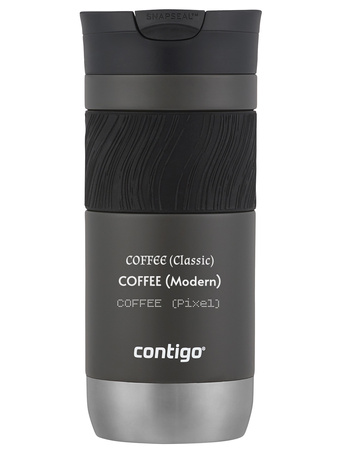Contigo Byron 2.0 470ml Thermobecher mit Gravur - Graphit matt